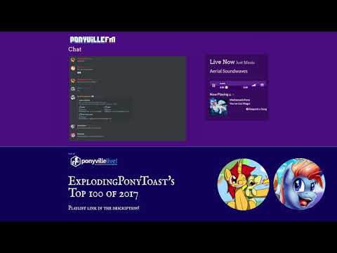 ExplodingPonyToast's Top 100 Pony Songs Of 2017