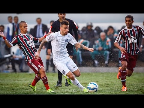 Santos 3 x 1 Fluminense | MELHORES MOMENTOS | Brasileirão (04/10/15)