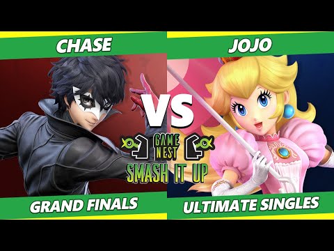 Smash It Up 10 GRAND FINALS - Chase (Palutena, Wolf, Joker, ROB) Vs. Jojo (Peach) - SSBU Ultimate