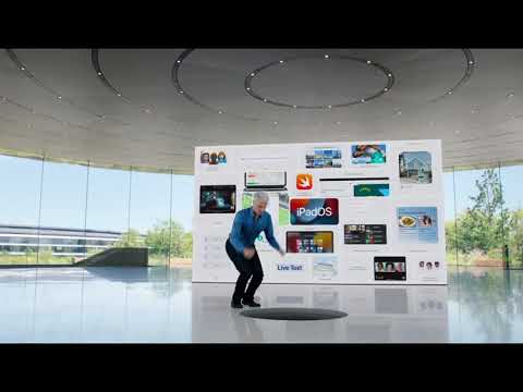 Craig Federighi jumps into a hole