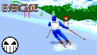 Winter Challenge (Evercade - Piko Collection 2) Gameplay