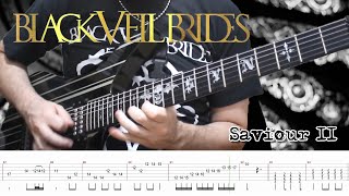 Black Veil Brides - Saviour II (Guitar Cover + TABS) | [NEW SONG 2022]