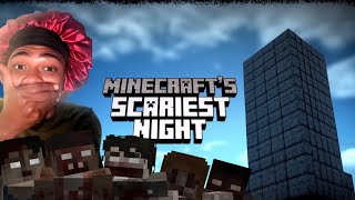 Krunk Gets OVERWHELMED | Scary Minecraft Zombies Pt 1