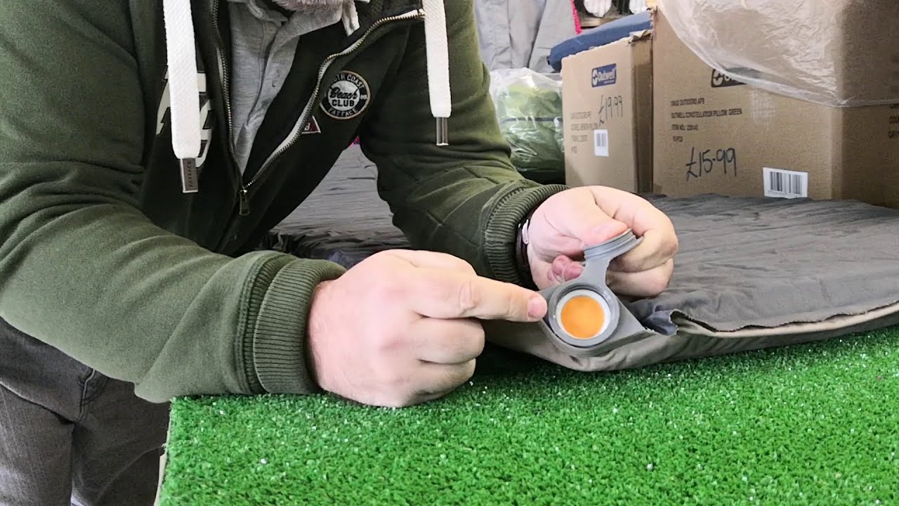 Self inflating mat valve www.selfinflatingmats.co.uk