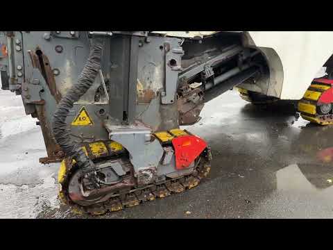 Video: Wirtgen W100 CFI asfaltfræser med transportbånd 1