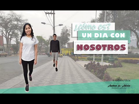 ¿Cómo es UN DÍA CON NOSOTROS? / Andres y Alicia Vlogs