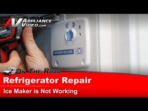 Whirlpool Refrigerator Repair - Ice Maker Is Not Working - Electronic Control  Diagnostics