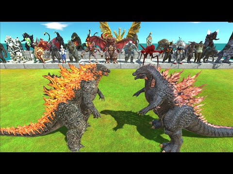 1vs1 Kaiju Monster Battle | Who is The Winner - Animal Revolt Battle Simulator