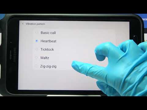 How to Change Vibration Pattern in SAMSUNG Galaxy Tab Active 2 – Vibration Settings
