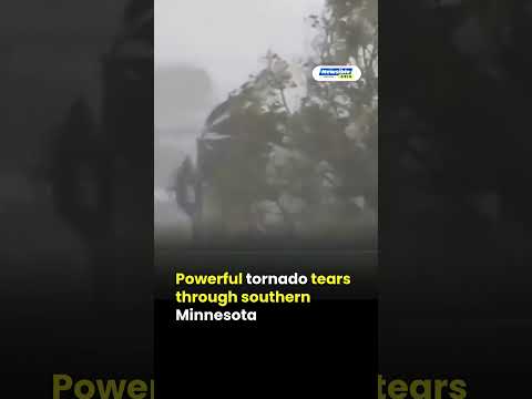 Powerful tornado tears through southern Minnesota