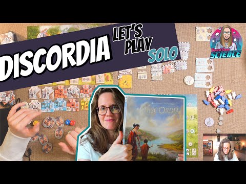 DISCORDIA Let's play solo [Brettspiel �berblick ⭐ Board Game ⭐ ] - YouTube