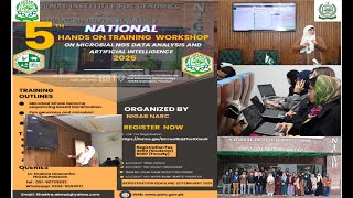 5th Hands on Training Workshop on Microbial NGS Data Analysis & AI at NIGAB, PARC, Pakistan! 🔬