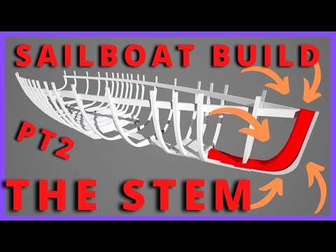 Sailboat Stem with DIY CNC pt2 - ep.58 Project SeaCamel
