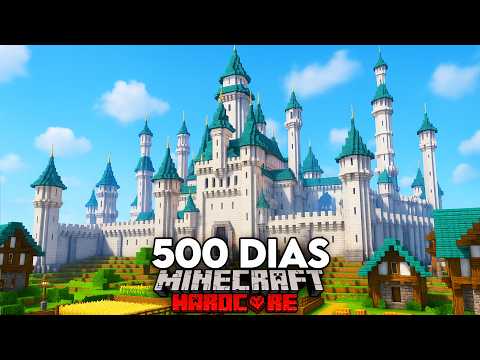 Sobreviví 500 Días en un Mundo PERFECTO en Minecraft Hardcore