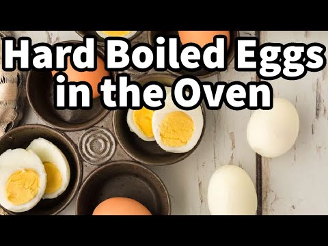Hard-Boiled Eggs in the Oven – So Simple!