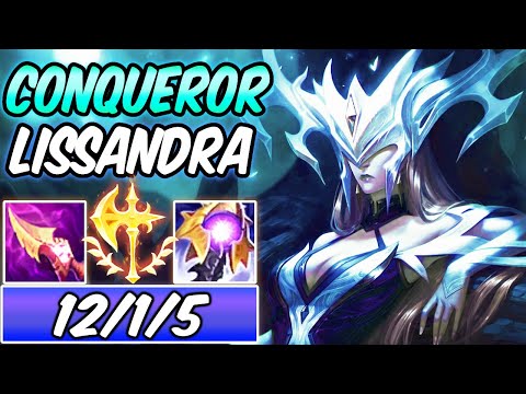 S+ CLEAN RIFTMAKER CONQUEROR LISSANDRA MID COVEN | New Conqueror Build & Runes | League of Legends