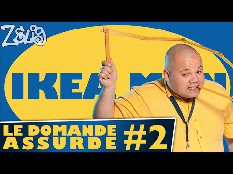 Chicco Paglionico a Zelig - Domande assurde all'Ikea (2 di 2)