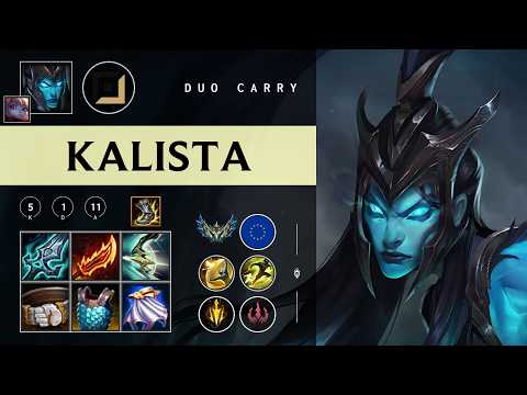Kalista ADC vs Caitlyn - EUW Challenger Patch 26.04