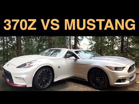 Nissan 370Z Nismo vs Ford Mustang GT - 6 Key Differences Video