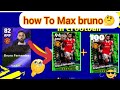 How To Train Bruno Fernandes MaxLevel In eFootball/PES 2023 How ToUpgrade Bruno In eFootball Mobile