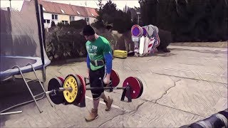 preview picture of video 'Jiří Tkadlčík & team - Arnold Classic 2015, strongman'