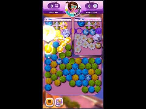 Diamond Diaries Saga Level 849 - NO BOOSTERS 💎 | SKILLGAMING ✔️