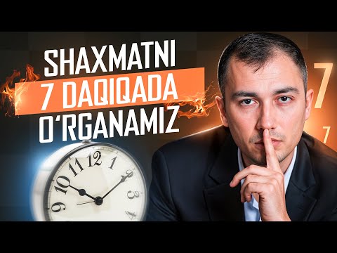 SHAXMATNI 7 DAQIQADA BOBUR SATTAROV BILAN O'RGANING | UZCHESS