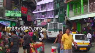 Aizawl City in Mizoram