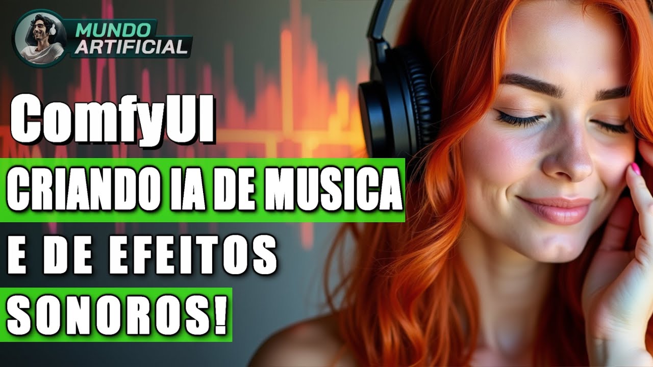 Criar IA que Faz Músicas e Efeitos Sonoros ILIMITADOS, SEM CUSTO ALGUM - ComfyUI