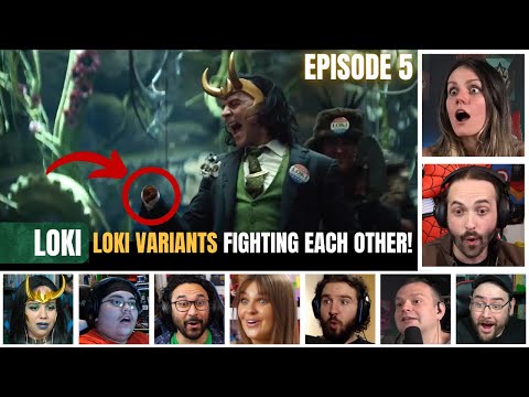 Loki-Gator Chops Off President Loki's Hand! | Loki 1x5 Reaction Compilation and Commentary!