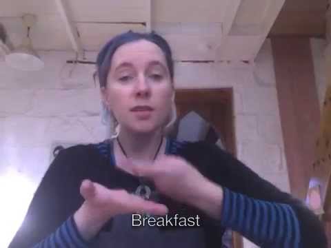 How to Sign Eat Out in Auslan