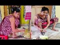 Indian Housewife Desi Style Vegetable Cutting Morning Breakfast Bengali Blogs