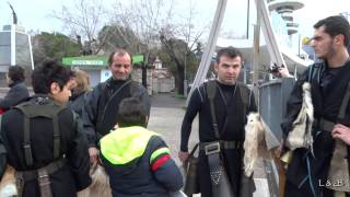 preview picture of video 'Παγονέρι, στους δρόμους του κουδουνιού - Θεσσαλονίκη 8-2-2015'