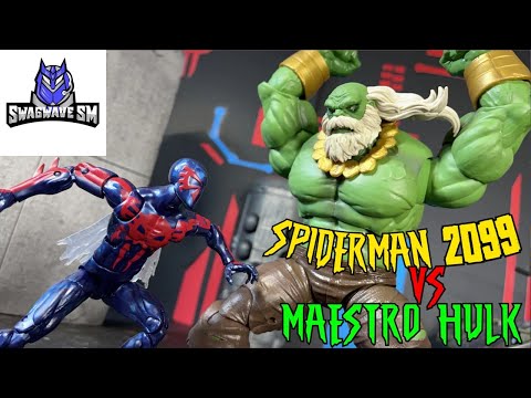 Spiderman Stop Motion - Spiderman 2099 vs Maestro Hulk [Stop Motion Film]
