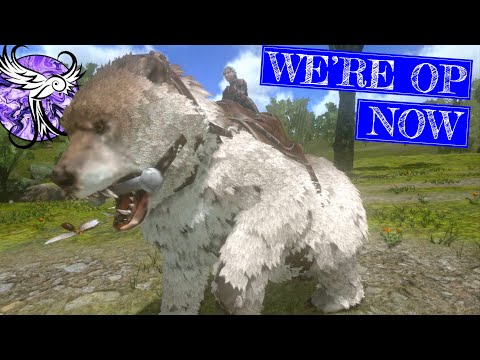 SUPER OP LOOT AND DIRE BEAR | ARKlocke - EP15 | ARK Survival Evolved Mobile