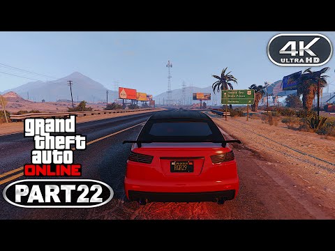 GTA Online 4K Gameplay Walkthrough Part 22 - No Commentary