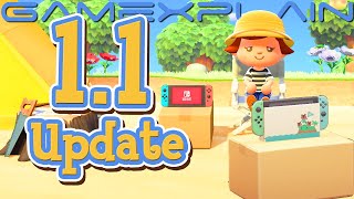Animal Crossing: New Horizons 1.1  Update Adds Online, Bunny Day, & Free Nintendo Switches Items!