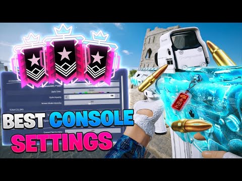 THE BEST R6 CONTROLLER CHAMPION SETTINGS FOR NO RECOIL ON CONSOLE (PS5/XBOX)- Rainbow six siege