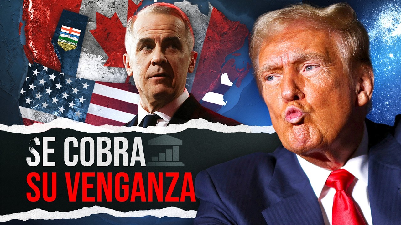 El plan de TRUMP para ROMPER CANADÁ (Y vengarse de Mark Carney) @VisualPolitik