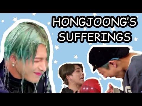 hongjoong’s sufferings is a never ending saga