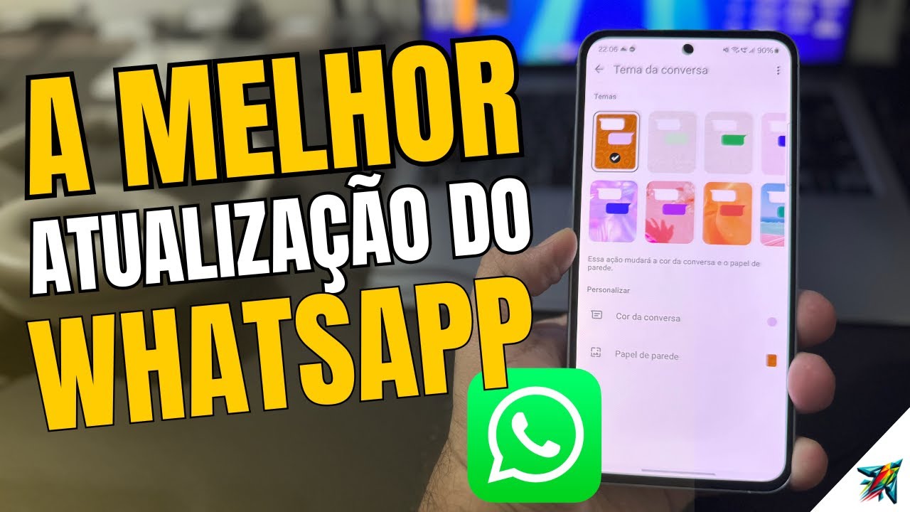 WHATSAPP LANÇOU A MELHOR ATUALIZAÇÃO | MUDANÇA DE TEMAS E META AI