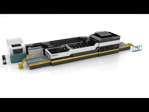 Печь для закалки гнутого стекла LandGlass LD-B AirStream