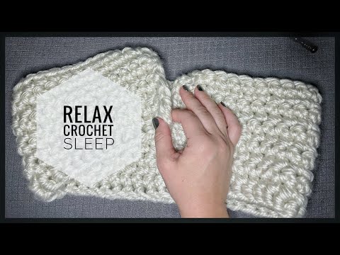 Go to sleep FAST w/ the rhythmic motion of Crochet & Knitting | 432hz