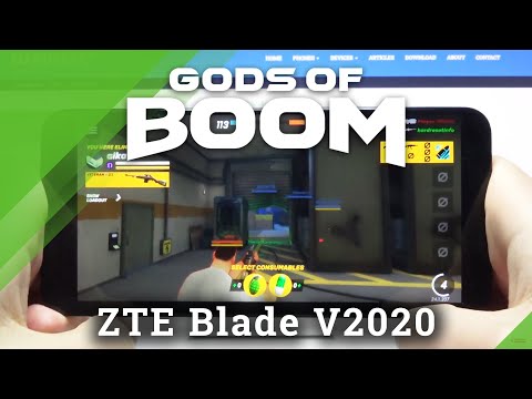 ZTE Blade V2020 - Guns Of Boom Game TEST