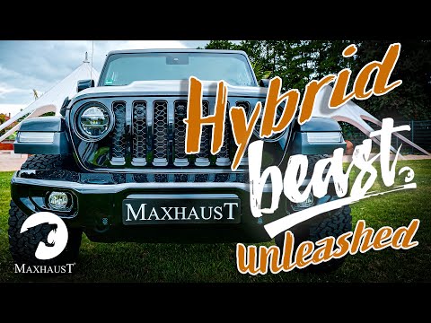 Jeep Wrangler 4xE 2022 - How to make it sound better | louder | more brutal with Maxhaust