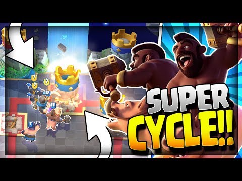 NEW HOG SUPER CYCLE!! Best Hog Deck after Update!! 3.1 Elixir Fast Cycle Hog - Clash Royale