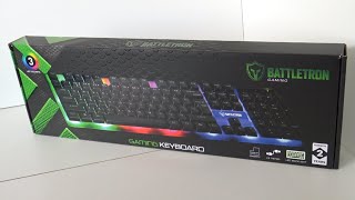 Cheap 7 Euro RGB LED Gaming Keyboard from Battletron