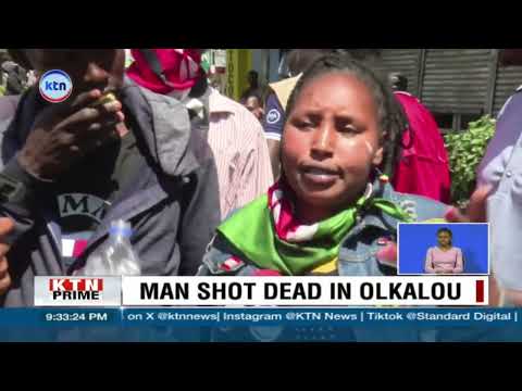 Form four student shot dead in Molo, police station torched in Olkalou