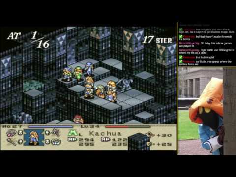 Tactics Ogre: Down to B30 of Hells Gate -- Level 34 team