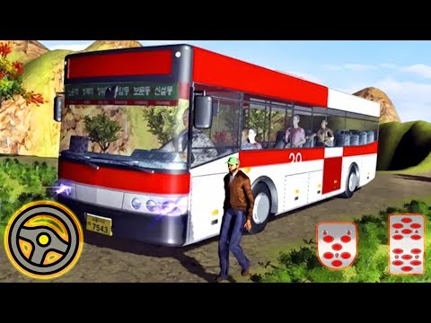 Modern Offroad Uphill Bus Simulator - Parking Buses | Android Gameplay